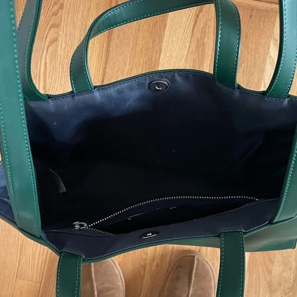 Forest green medium telfar shopper - Picture 3 of 4